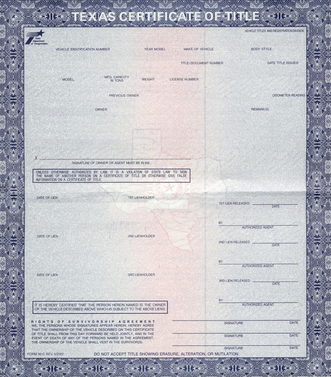 San Antonio Auto Title